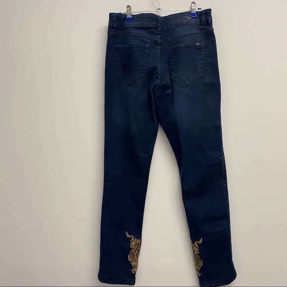 ✨NWT✨VINTAGE-FEEL STRAIGHT LEG JEANS WITH BRAWDERY - Picture 8 of 8